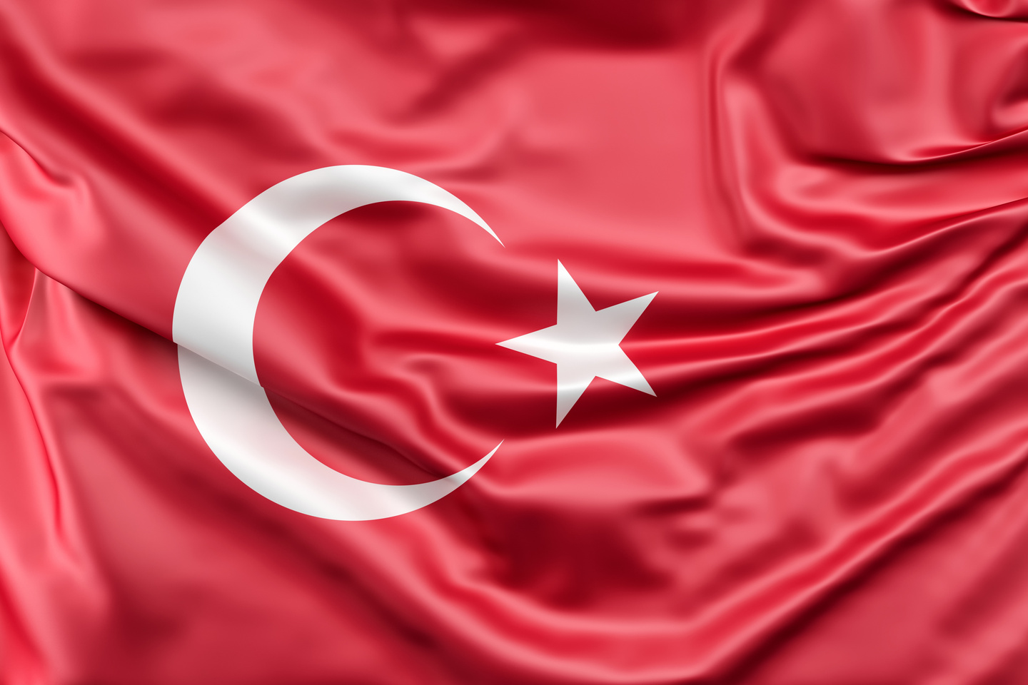 Turkish Flag Texture